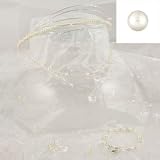 Review   / White Pearl and Chain Bridal Jewellery Kit (Inc. Tools) : Pack of 1