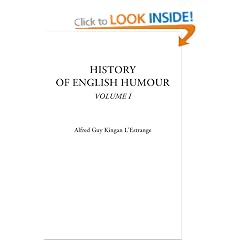 History of English Humour, Volume I: 1