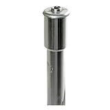 Origin 8, 1 Threaded to 1-1/8 Threadless Quill Stem Adapter - Silver