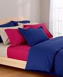 Lauren Ralph Lauren T-250 Solid Bedskirt, California King Barn Red