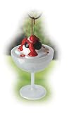 HummingBird Fudge ice cream SUNDAE nectar BIRD FEEDER