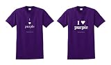 Purple T-Shirt - "I Heart Purple"