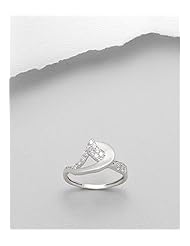 CZ Ring In 92.5 Sterling Silver