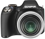 Olympus SP-590UZ 12MP Digital Camera with 26X Wide Angle Optical Dual Image Stabilized Zoom and 2.7 inch LCD