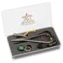 Dr. Slick Set: 4-3/4" Black Mitten Scissor Clamp in Large Fly Box