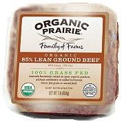 Grass Fed Organic Ground Beef - 85% Lean