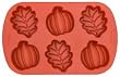 Wilton Silicone Mini Leaf and Pumpkin Mold