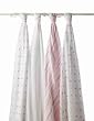 aden + anais pink oh girl! muslin swaddles