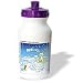 Londons Times Funny Holidays Cartoons - Snowman Sneeze - Water Bottles