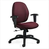 Graham Low Back Pneumatic Ergo-Tilter Chair Fabric: Rhapsody