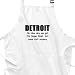 

Detroit . . . Visit Anyway BBQ Apron
