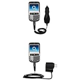 Essential Kit for the O2 XDA Cosmo - includes Car and Wall Charger with Rapid Charge Technology - Gomadic Brand w/ TipExchange Technology