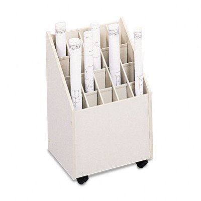 SAFCO Vertical Roll Files - Putty