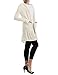NINEXIS Women's Hooded Long Sleeve Longline Cardigan with Patch Pockets