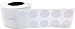 InStockLabels Color Coding Dot Labels 1/2 Inch 1,000 Adhesive Stickers, White