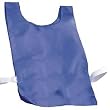 Nylon Pinnies - Dozen - Plain, Blue - Sports Practice Attire