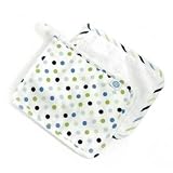 Groovy Blue Small Dot Bath Mitt