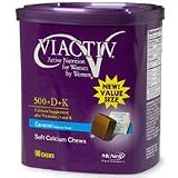 Viactiv Soft Calcium Chews, Caramel For Women To Prevent Osteoporosis - 90 Ea