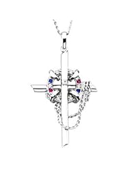 Crisis Pregnancy Center Cross Pendant Sterling Silver 45.25X30.00 mm;P;Crisis Pregnancy Center Cross Pendant