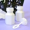 100 White Wedding Bubbles Retail Boxed