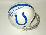 Gino Marchetti signed Baltimore Colts Replica Mini Helmet HOF72