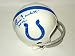 Gino Marchetti signed Baltimore Colts Replica Mini Helmet HOF72