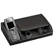 Budd Leather 540118-1 Small Dresser Valet - Black