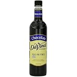 DaVinci Sugar Free Chocolate Syrup 750ml Plastic Single Bottle (Pack of 3)
