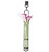 Hanging Glass Tube Vase G102 for Wedding Flowers, Patio Garden Decor, Plants, Rooting, Spice or Scented Oil. Decorative Black Hanger with Hook and Gift Box Included