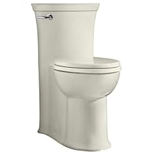 American Standard 2786.128.222 Tropic RH Elongated One Piece Flowise Toilet, Linen