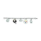 Pittsburgh Steelers 5-Charm Bracelet