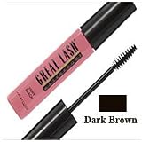 Maybelline Great Lash Waterproof Mascara, Dark Brown