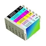 Genuine Epson 78 T078 Ink Cartridges Includes T078120 T078220 T078320 T0678420 T078520 T078620 (1 Black, 1 Cyan, 1 Magenta, 1 Yellow, 1 Light Cyan, 1 Light Magenta)