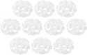 H+H KS 11 Kindersicherung f&uuml;r Steckdosen transparent 10er-Pack