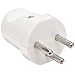 Interpower 88010781 Israeli Rewireable Plug, White, 16A Rating, 250VAC Voltage