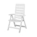 Kettler Klappsessel Nizza Vollkunststoffgestell wei�, matte Oberfl�che