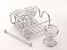 Kitchen & Housewares : Zodiac Wi63Eg Wire Egg Cup Set X4