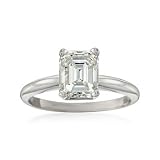 1.87ct Certified Diamond Solitaire Engagement Ring In Gold. Size 7
