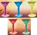 MARTINI WEENIE LIGHT UP GLASS GREEN