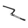 Redline RL Logo Chromoly One Piece Crank 175mm 24TPI Black