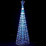 クリスマスイルミネーション　　ダブルコーンライトツリー　180㎝