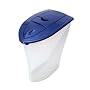 Petmate Ultra Kibble Keeper with Microban Anti-Microbial Protection, 20-Pound Capacity, Clear and Peacock Blue