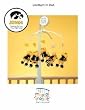 Iowa Hawkeyes Baby Crib Team Mascot Mobile NCAA College Athletics