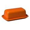 Waechtersbach Butterdish, Orange Peel