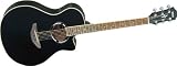 Yamaha APX500II Thinline Cutaway Acoustic-Electric Guitar Black