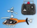 SIMULUS – NC-1220 (orange) 3-Kanal Mini-Hubschrauber “Speed Falcon II” mit Fernsteuerung