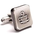 Cufflinks - Greek Coffee
