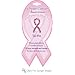 Breast Cancer Awareness Tac Pin Crystal Pink Ribbon New