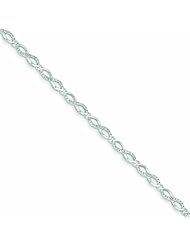 Genuine 14K White Gold White Gold Diamond Bracelet 8 Grams Of Gold 100% Satisfaction Guaranteed.