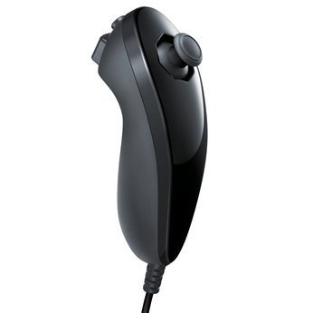 Wii Nunchuk / Nunchuck Controller - Black - Video Game
